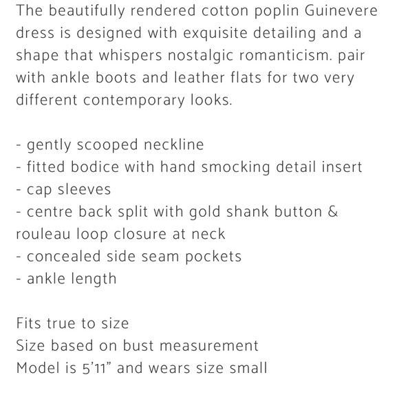 Bird & Knoll Guinevere Dress - Picture 9 of 9